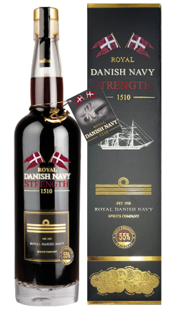 Royal Danish Navy spirits Navy Strength 55%